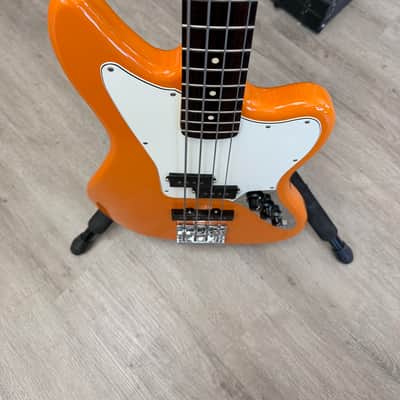 2017 Fender Player Jaguar Bass Capri Orange image 10