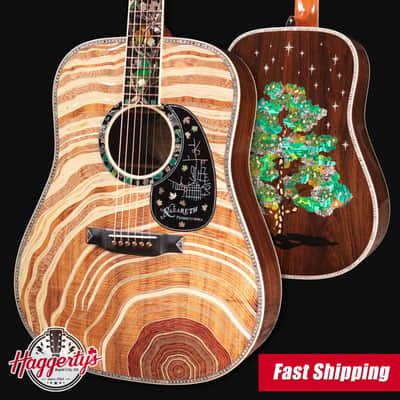 Martin Custom Shop D-300 Limited Edition 1 of 30 Acoustic Guitar - Natural with Hardshell Case image 1