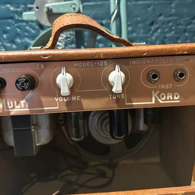 Audio Speialties Kalilla Model-125 1950’s - Brown Multi Kord Valco image 12