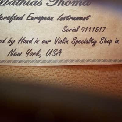 Mathias Thoma Model 60 Handcrafted European 12" Viola Outfit with Case & Bow 9111517 image 7