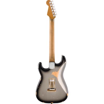 EVH Ltd Edition Frankenstein Relic Series Electric Guitar, Silverburst image 4