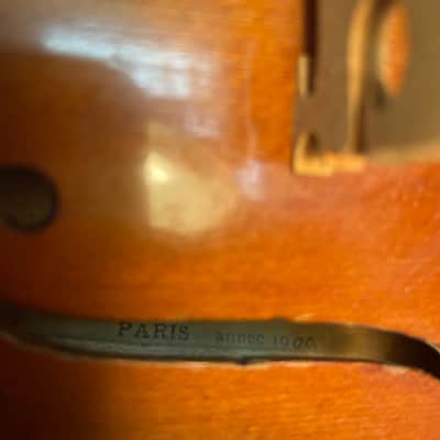 Paquotte Freres Luthiers 4/4 Violin Outfit Circa 1900 image 10