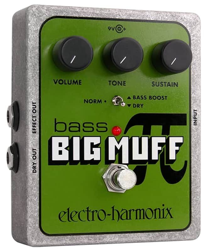 Electro-Harmonix Bass Big Muff Pi Fuzz Pedal | Reverb