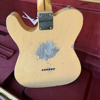 Fender Custom Shop - Telecaster Nocaster 52' Heavy Relic Blonde image 3