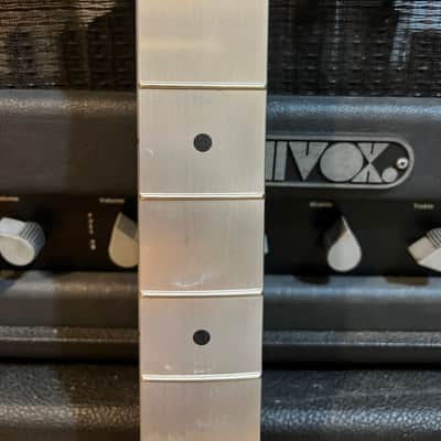 Hoxy Bass VI fender licensed aluminum neck. 25 - Silver image 3