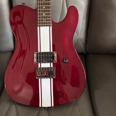 Joe Walsh autographed Fender Special Edition Set-Neck Esquire Custom GT 2003 - Crimson Red Metallic image 3