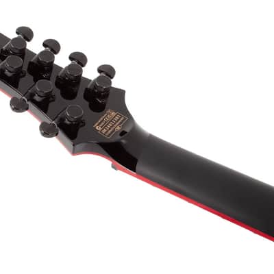 Schecter Sunset-7 Red Dawn Gloss Black image 16