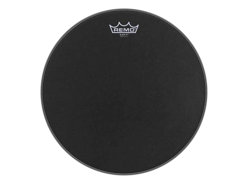 Immagine Remo Remo Emperor X Black Suede Snare Drum Head 14" - Open Box - 1
