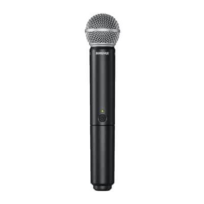 Shure BLX24/SM58 H9 Frequency Band Simple Setup Wireless Microphone System image 2