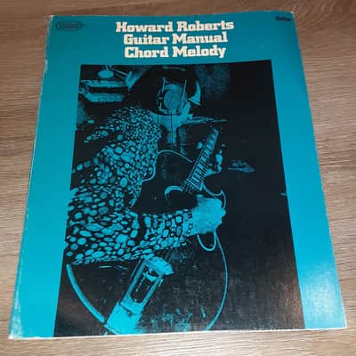 HOWARD ROBERTS - GUITAR MANUAL CHORD MELODY - JAZZ GUITAR BOOK - MUSIC INSTRUCTIONAL image 1