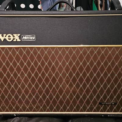 Vox AC30CC2X Custom Classic 2-Channel 30-Watt 2x12" Blue Alnico Guitar Combo 2005 - 2010 - Black image 6