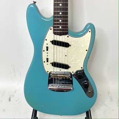 Fender Mustang L Series Pre CBS Kluson Tuners 1965 - Daphne Blue image 8
