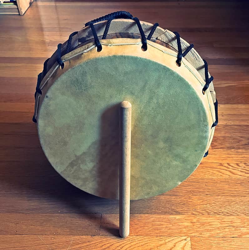 15" Korean Samul Nori Buk Barrel Drum (Sells new for $325) [See Video] image 1