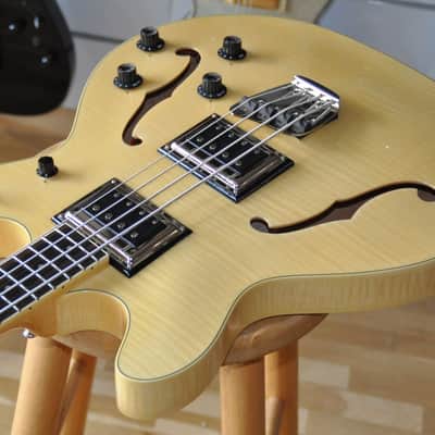 GUILD Starfire Bass II Flamed Maple / Thinline Hollow Body 4-String Bass / Made In Korea / KSG2303898 image 6
