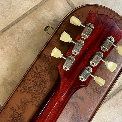 2024 Gibson Custom Shop 1959 Les Paul Standard Reissue VOS Iced Tea Burst image 8