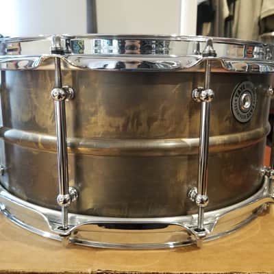 Taye Metalworks 2mm Brass Snare Drum - 14x6.5 image 10