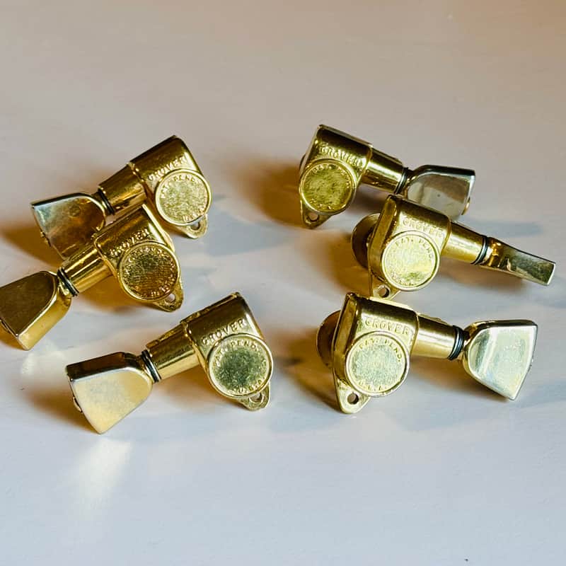 1960s Grover Futura Tuners - Gold, Patent Pending, ES-345, ES-355, Gibson image 1