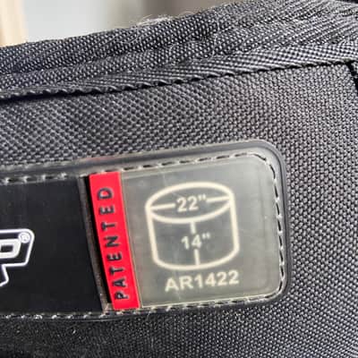 Ahead Armor 22" x 14" Bass Drum Case, AR1422, 2020s - Black image 9