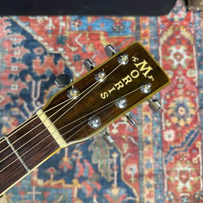 *VIDEO* TF Morris D-41 Style Dreadnought Model W-50 Solid Top - 1980's image 3