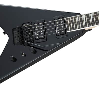 Jackson JS Series JS32 King V Gloss Black Electric Guitar -Floyd Rose Tremolo image 6