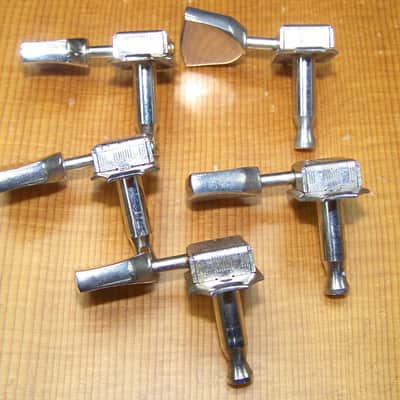 Kluson "Gibson Deluxe" guitar tuners w/tulip buttons D-169400 60s/70s image 5
