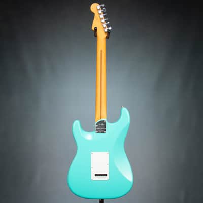 Fender American Ultra Luxe Vintage '60s Stratocaster HSS Electric Guitar - Sea Foam Green - US25035326 image 6