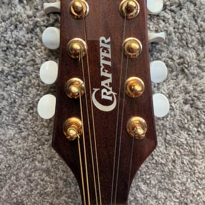 Crafter Mandolin M70e 2002 - Spruce top image 8