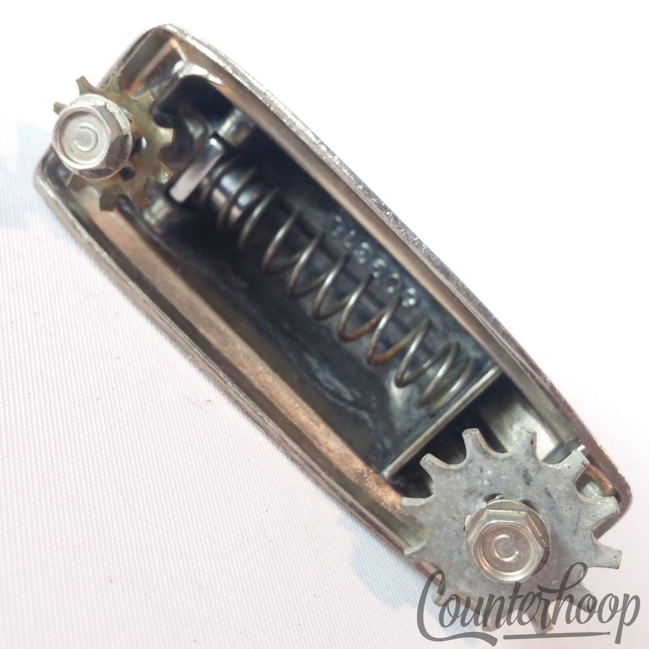 Rogers Beavertail Bass Drum Lug Chrome Dayton/Fullerton Vintage 60s Powertone* — main photograph