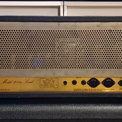 Marshall JCM 800 Lead Series Model 2203 100-Watt Master Volume Head 1989 - Black image 10