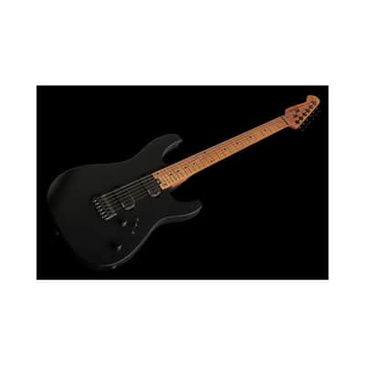 Harley Benton Fusion-III EMG HT Roasted SBK Matte Black image 9