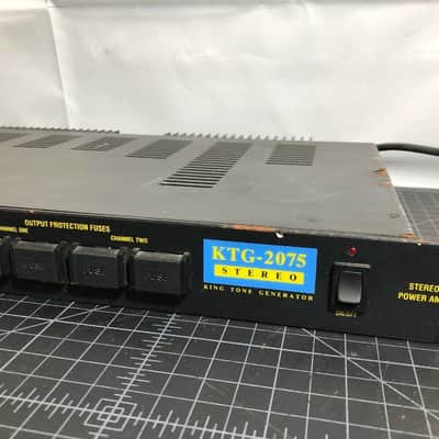 Seymour Duncan Ktg-2075 Stereo Power Amp King Tone Generator As Is image 3