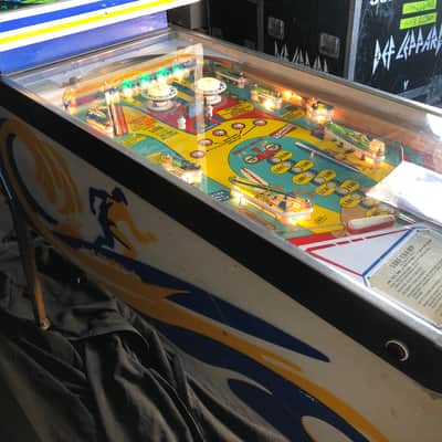 Aerosmith, Steven Tyler's "Surf Champ" Vintage 1970s Pinball Machine. image 12