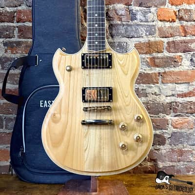 Eastwood BW Artist Electric Guitar w/ GB (2020s - Natural)