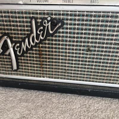 Fender Dual Showman 2-Channel 85-Watt Guitar Amp Head 1968 Silverface image 12