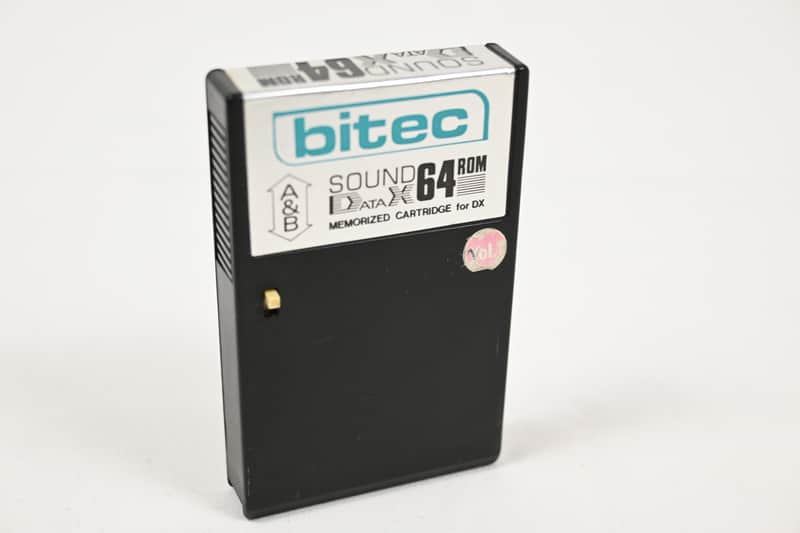 Yamaha DX7 Data ROM Cartridge Bitec Vol.1 *Ultra Rare* image 1