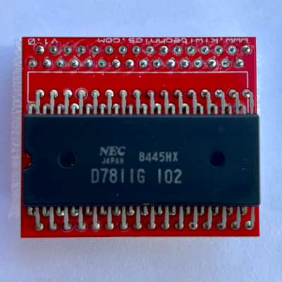 Roland Juno-106 Voice CPU Chip – NEC D7811G-102 (8445HX) Original Vintage