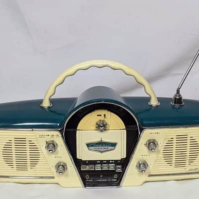 Cicena Classic Overdrive 261 Portable AM/FM Radio Cassette Player Dashboard - Boombox image 1