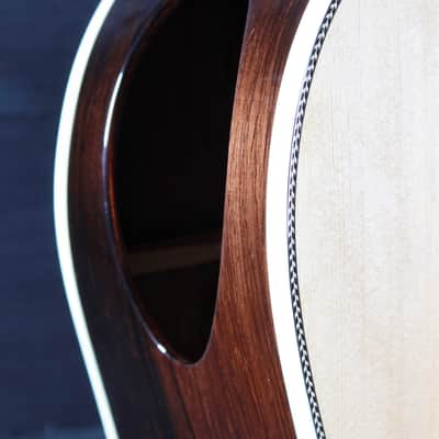 Roberts Luthiery 000 12-Fret Brazilian Rosewood / Aged Sitka w/ K&K Pure Mini Pickup image 16