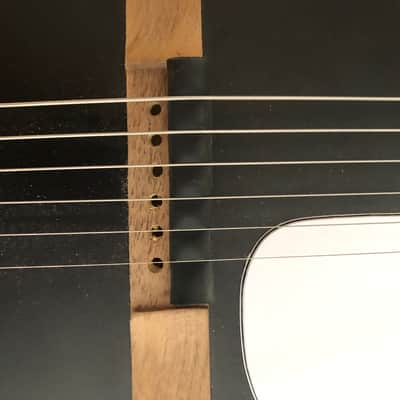 Recording King / Old Style Old Style Rubber bridge conversion 2022 - Black image 5