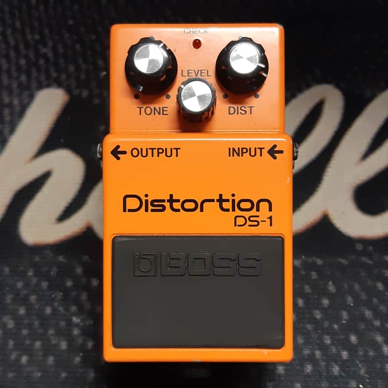 Boss DS-1 Distortion (Black Label) FEB 1984 MIJ image 1