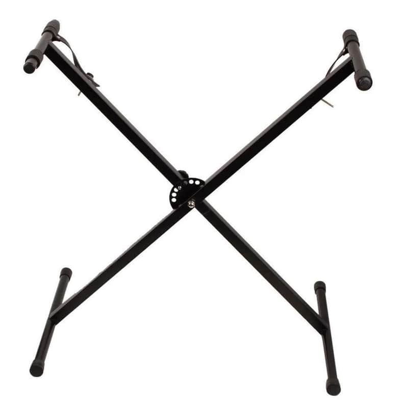 new, Keyboard "X" StandFolding Metal Height Adjustable image 1