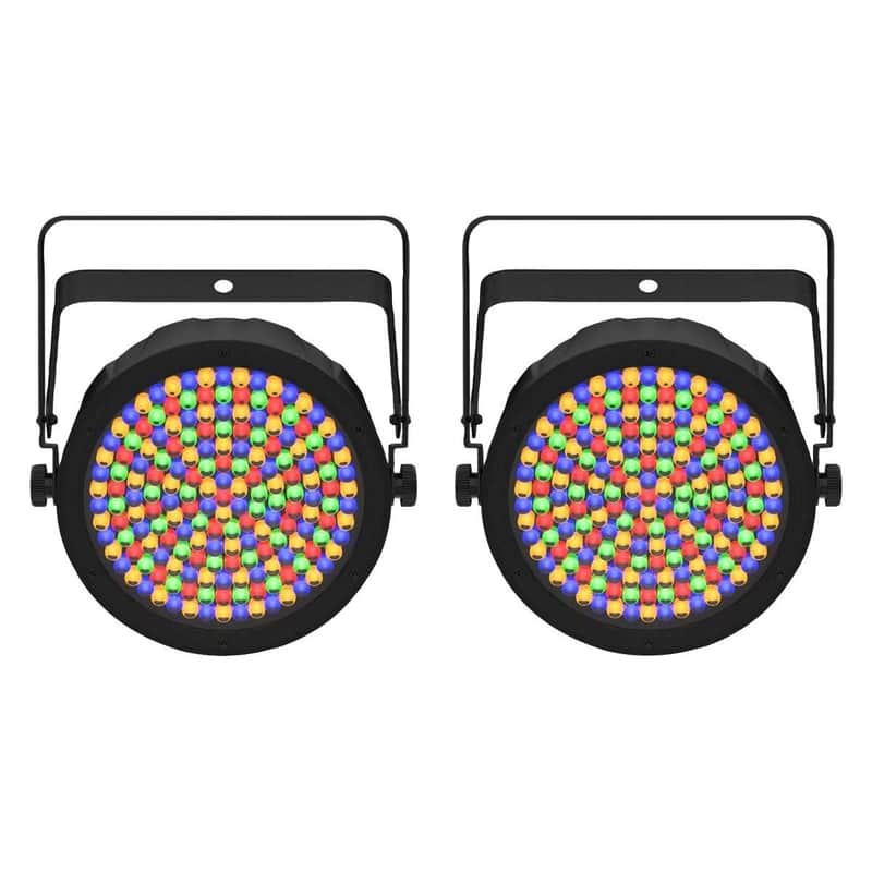 Chauvet DJ EZpar 64 RGBA ILS Powered LED Par 2-Pack - Open Box Mint image 1