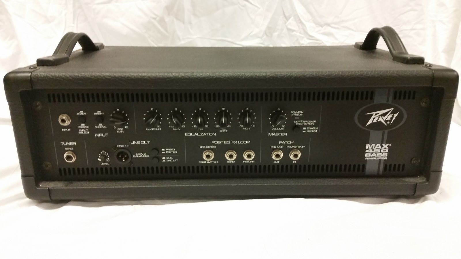 Peavey MAX 450 Bass Amplifier 450-Watt Bass Head | Reverb