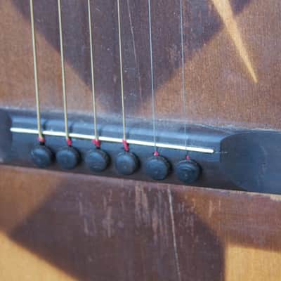 Vintage Harmony Art Deco Parlor Guitar image 4