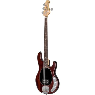 Sterling By Music Man StingRay RAY4 Bass Guitar - Walnut Satin image 3
