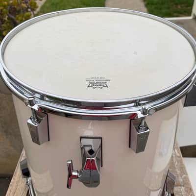 Sonor Lite 16” Floor Tom 1980’s  - White Laquer image 7