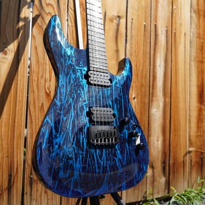 Schecter DIAMOND SERIES PROTOTYPE C-1 Blue Mountain 6-String (2022) image 2