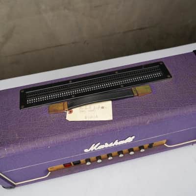 Marshall JMP Mk 2 Master Model 100w Lead 2203 Purple Levant Amplifier #59029 image 9