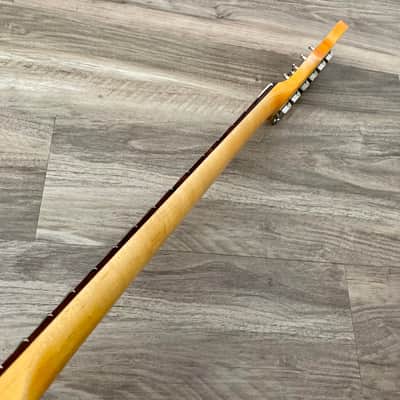 Allparts Fender Jazzmaster Neck w/ Aged Gotoh Tuners and Fender String Tree 2021 Tinted Nitrocellulose Relic image 8