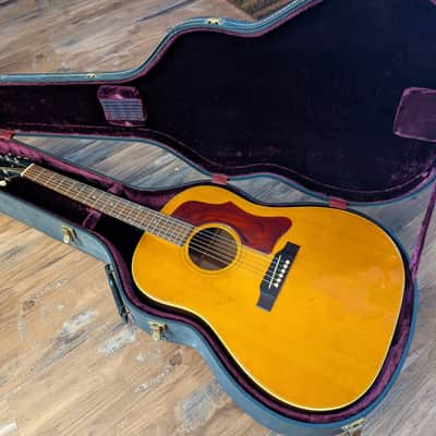Gibson J-50 Sloped Shoulder Acoustic Dreadnought Guitar 1967 W/Gibson Case image 1